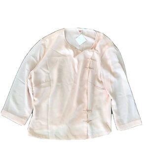 Kids Childrens Light Pale Pink Kimono Girls Blouse Top Size 7-8